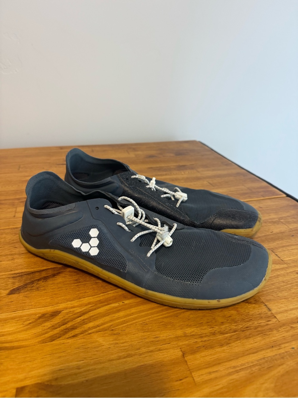Vivo Barefoot Primus Lite Dark Blue Outdoors Sneakers Gum Sole Shoes Size 46